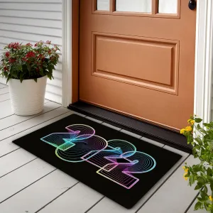 2022 Doormat Dazzle Colour Line Decorative Floor Mat