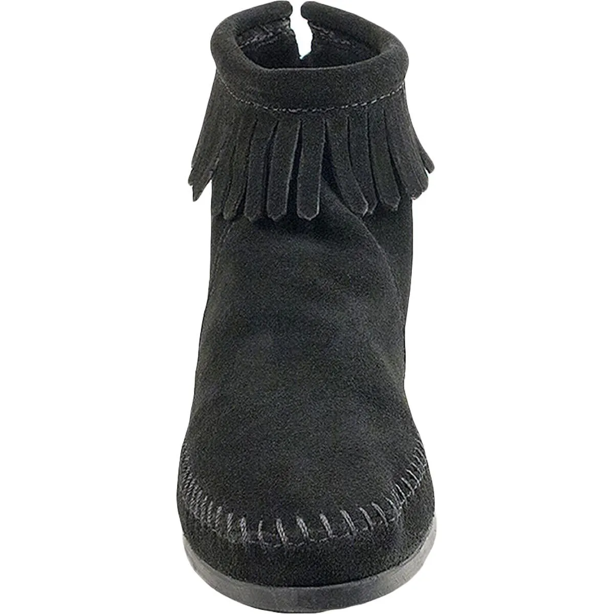 289 Womens Suede Fringe Moccasins