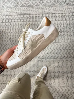 Another Round Sneakers in Sand Tweed (7-11)