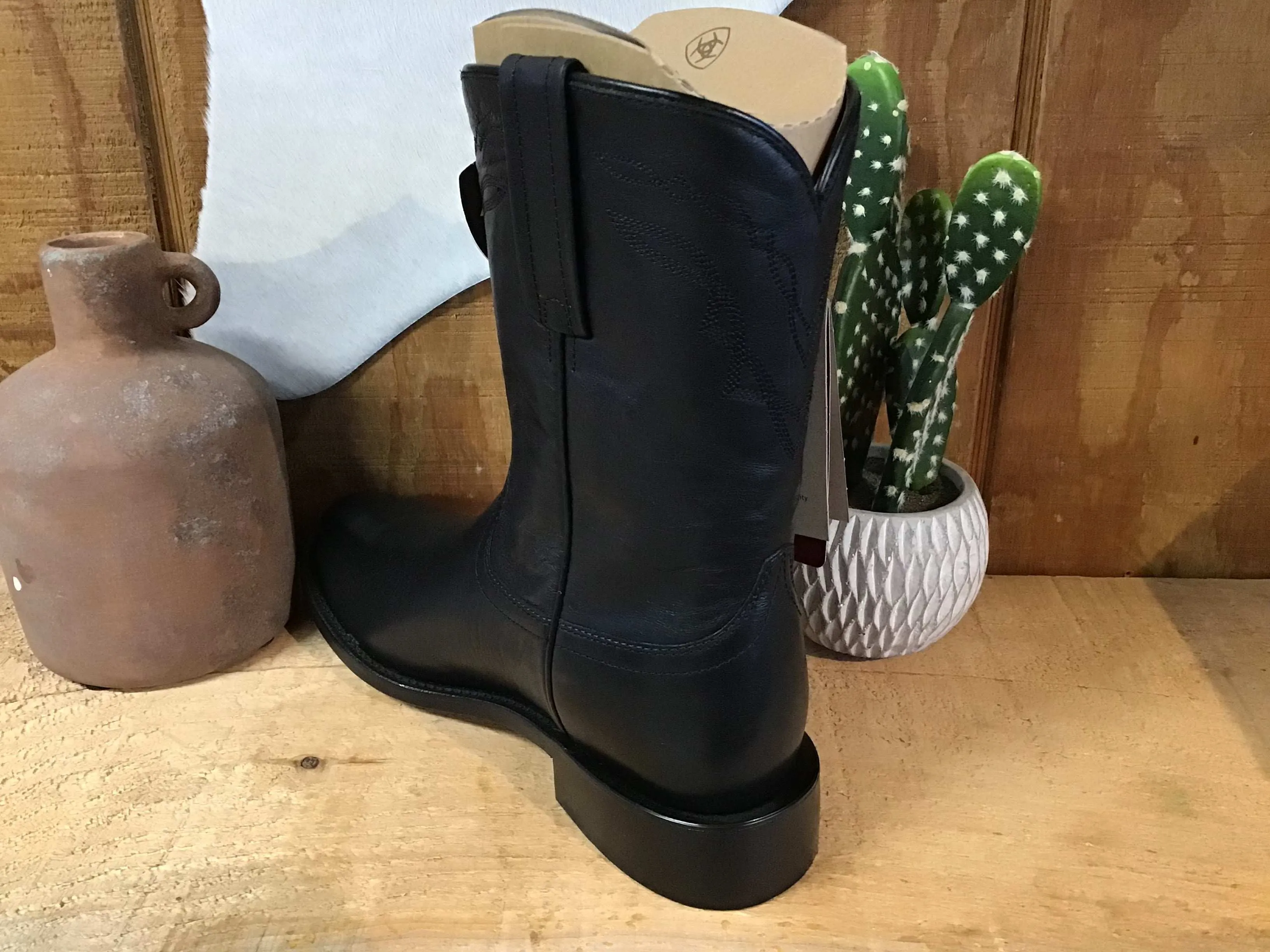Ariat MNS Downtown Western Boot INKWELL BLACK