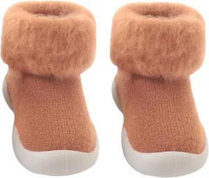 Baby Boys' Shoes,Baby Boys' Shoes Sock Shoes Non-Slip First Walker Floor Shoes Soft Indoor Cute Shoes 0-4 Years