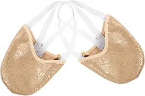 Ballet Shoes Professional Toe Pouches Half Jazz Shoes Half Sole Shoes Forefoot Pads for Women
