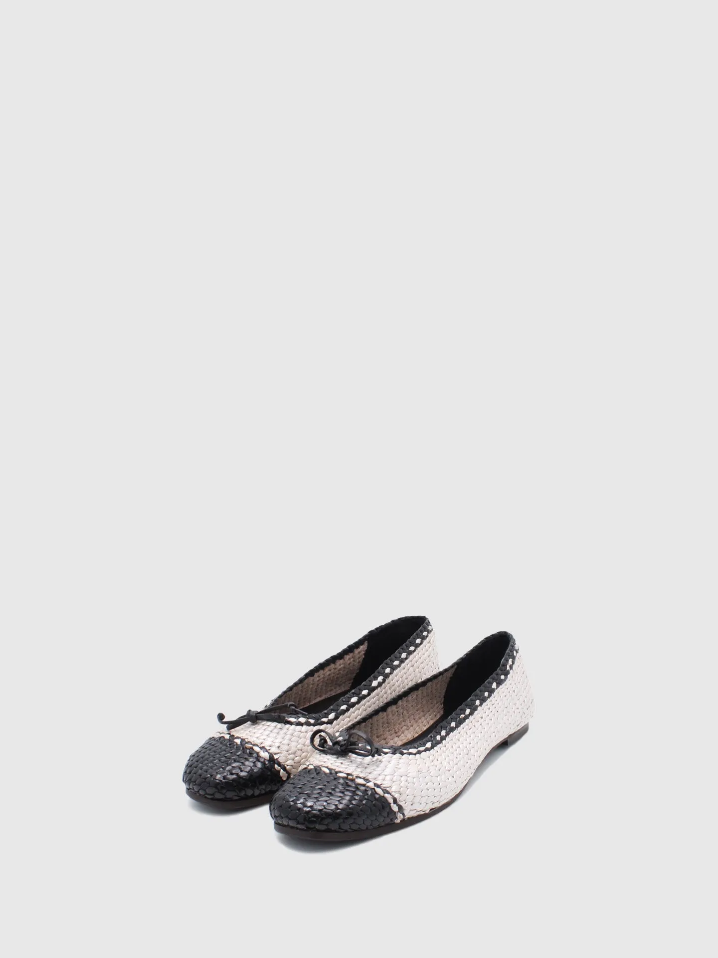 Beige/Black Classic Loafers