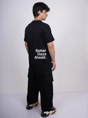 Better Days Ahead Drop:Sleeved Tee For Men and Women