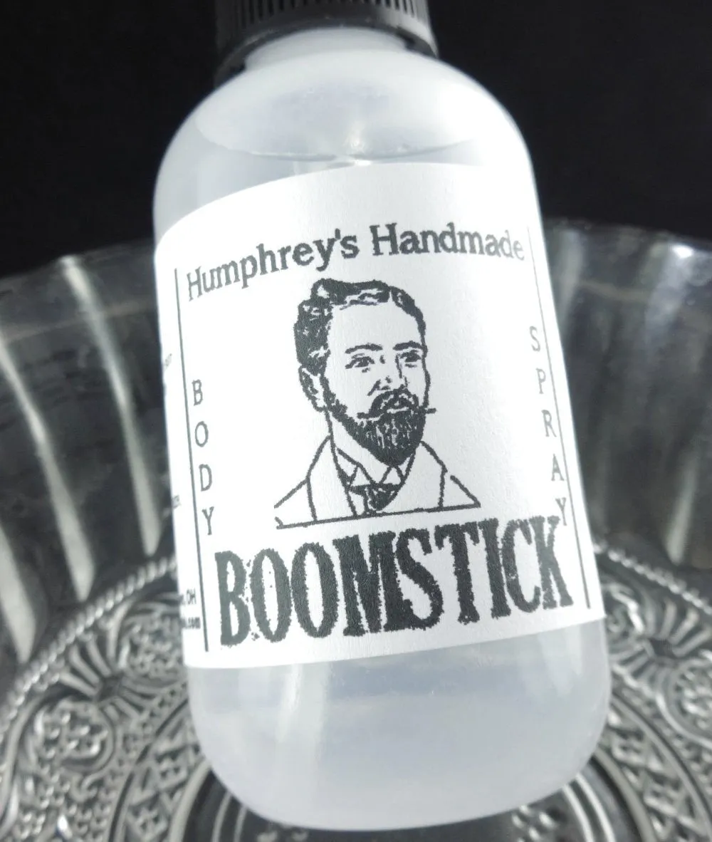 BOOMSTICK Men's Body Spray | Bergamot | Sage | Musk | Room Spray