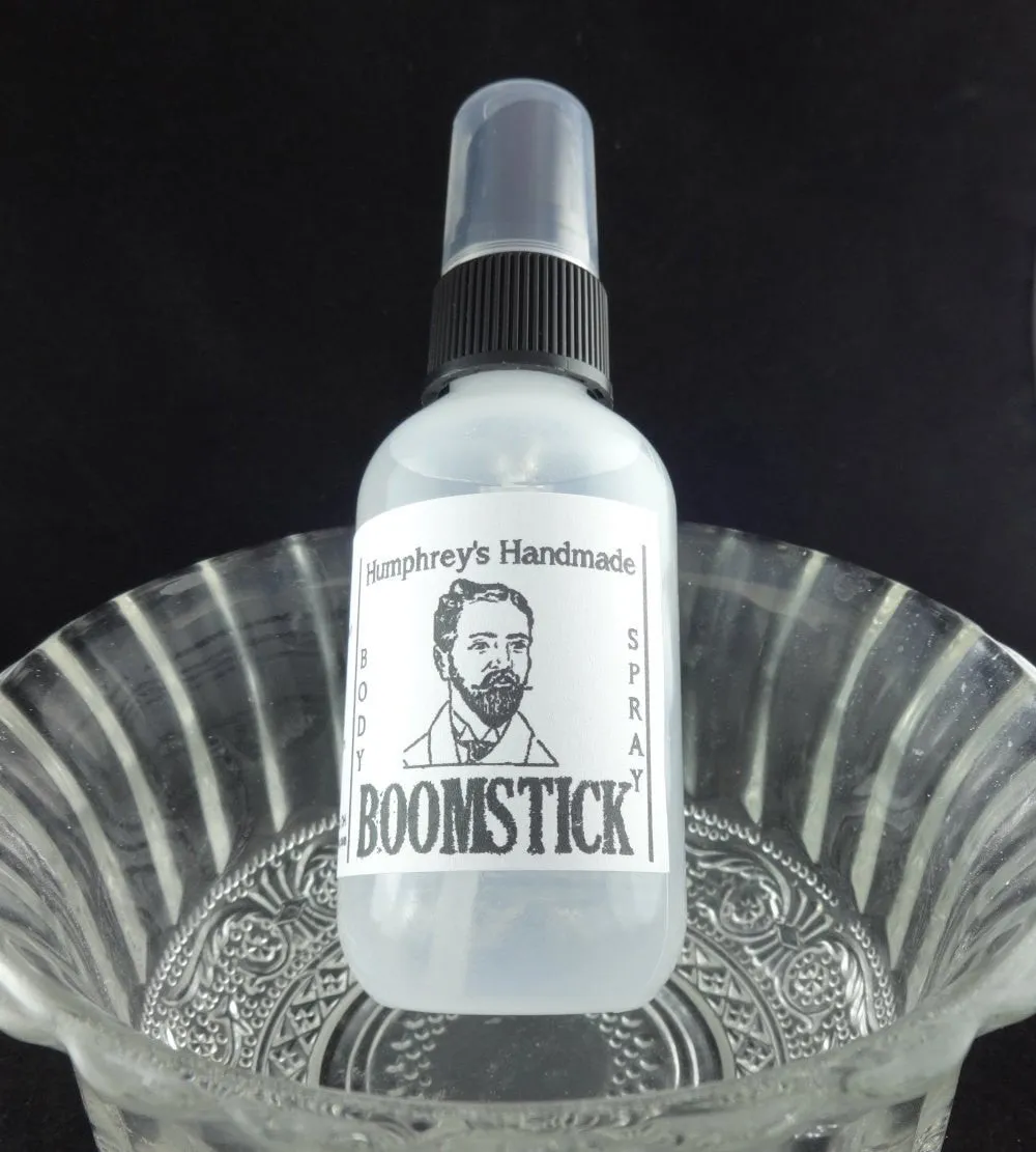 BOOMSTICK Men's Body Spray | Bergamot | Sage | Musk | Room Spray