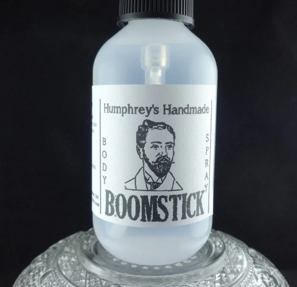 BOOMSTICK Men's Body Spray | Bergamot | Sage | Musk | Room Spray