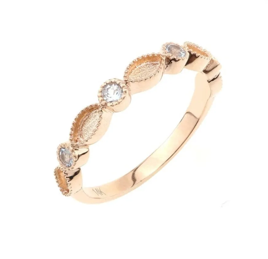 Classic Mother's Ring - 14k Rose Gold