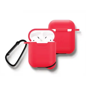 Custom Silicone Case AirPods  Earphone Case Red