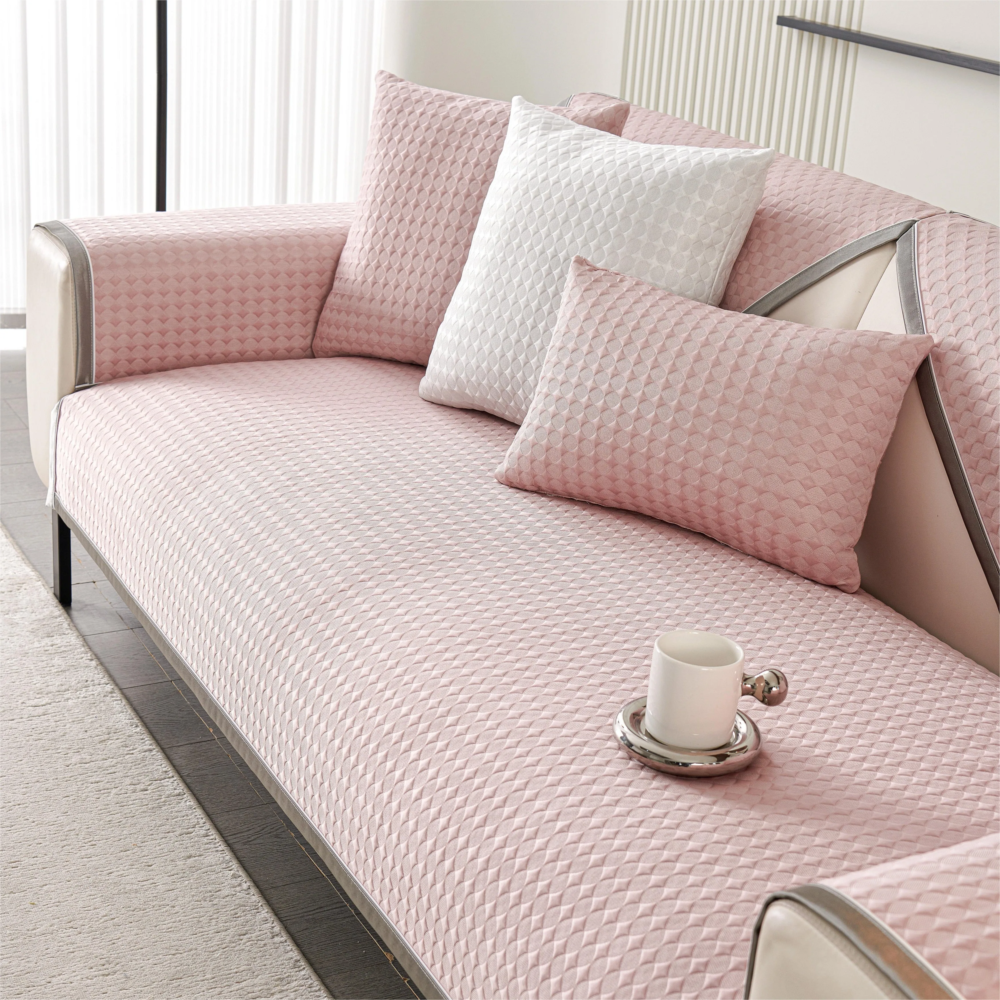 Diamond Summer Cooling Sofa Couch Cover