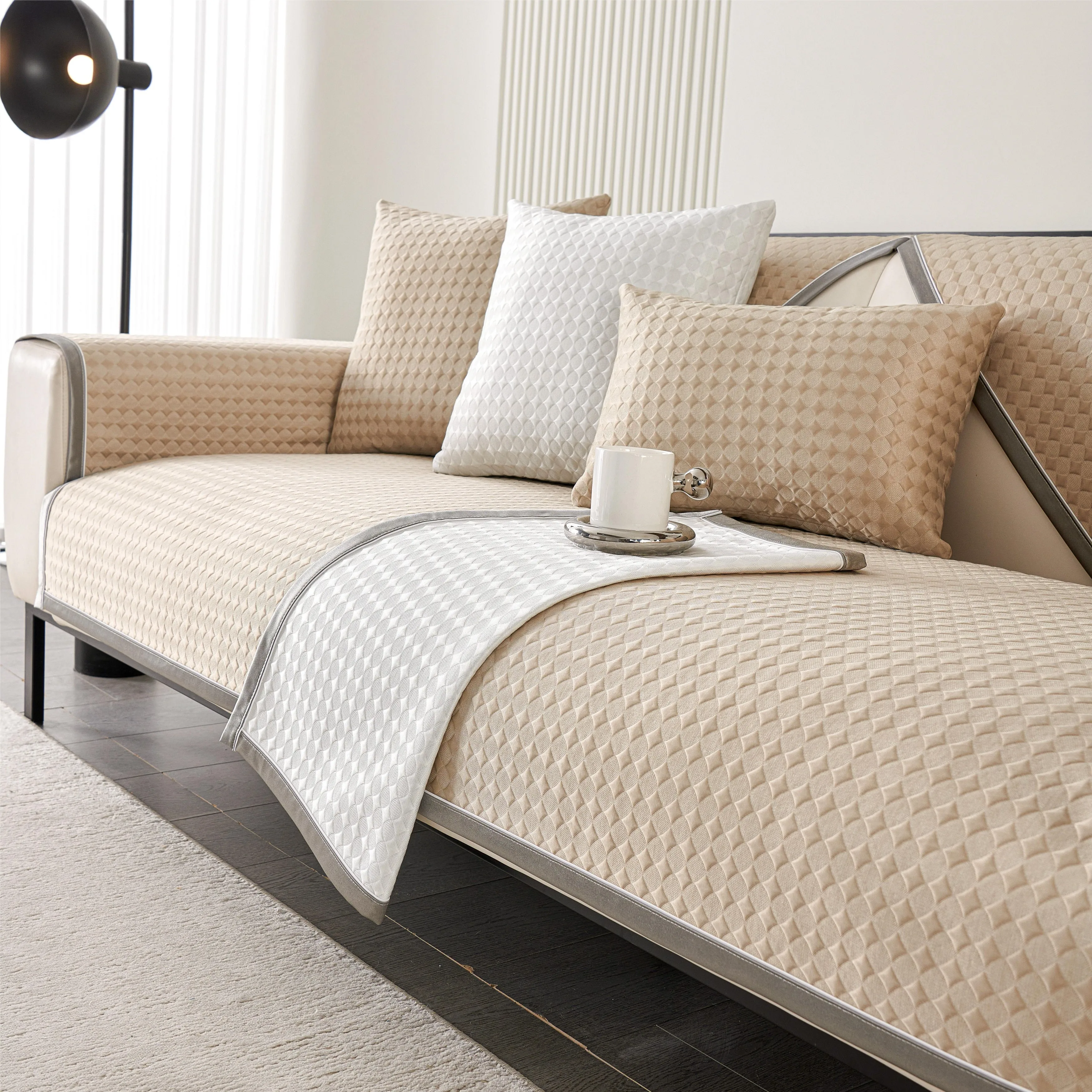 Diamond Summer Cooling Sofa Couch Cover