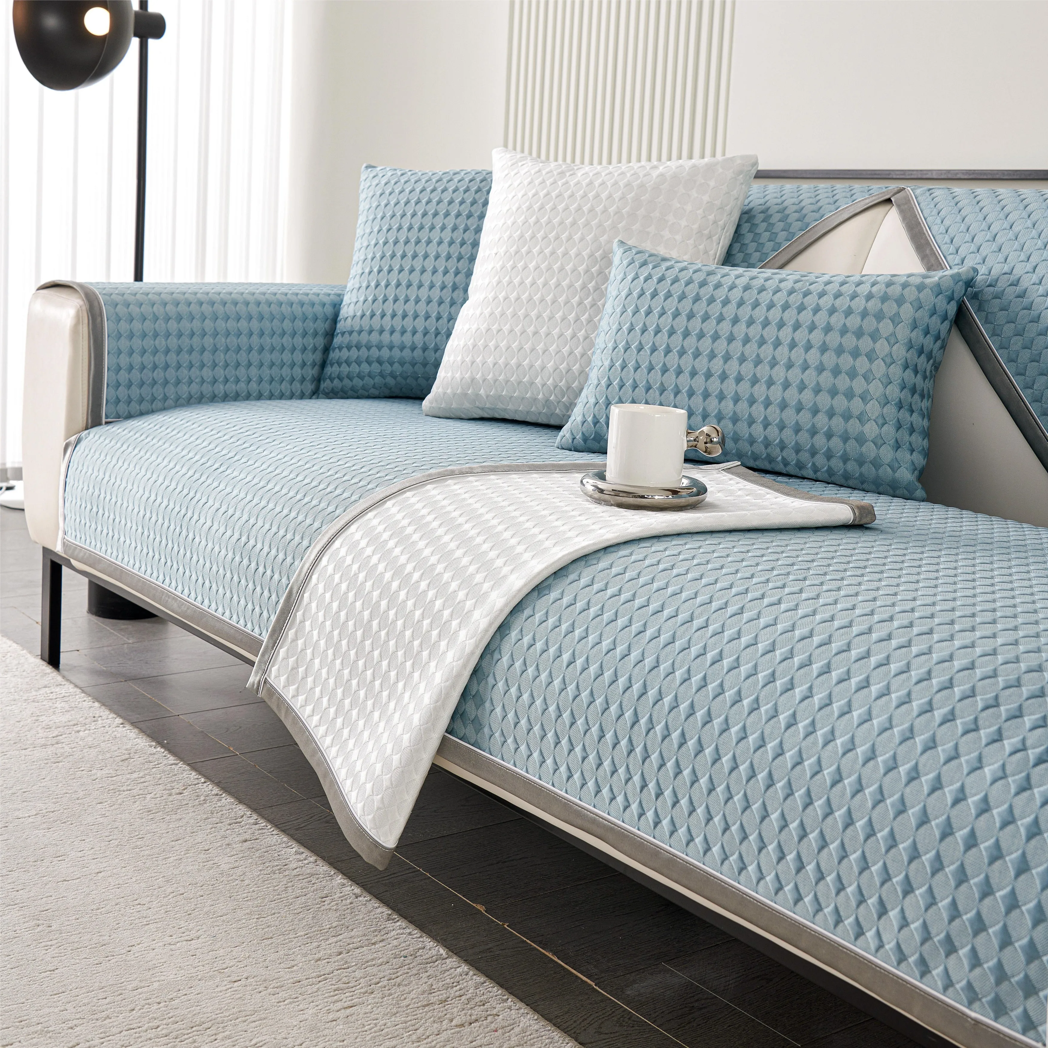 Diamond Summer Cooling Sofa Couch Cover