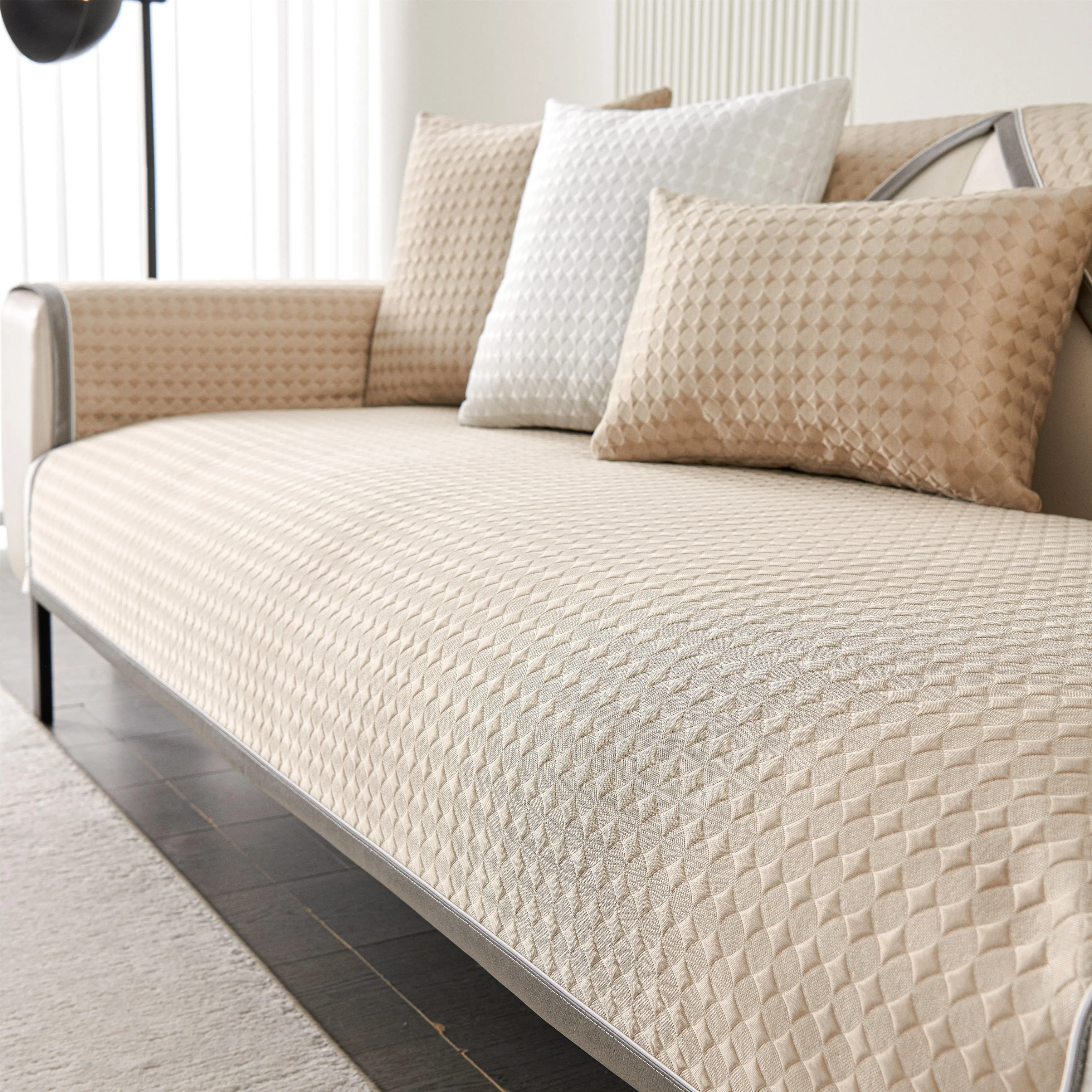 Diamond Summer Cooling Sofa Couch Cover