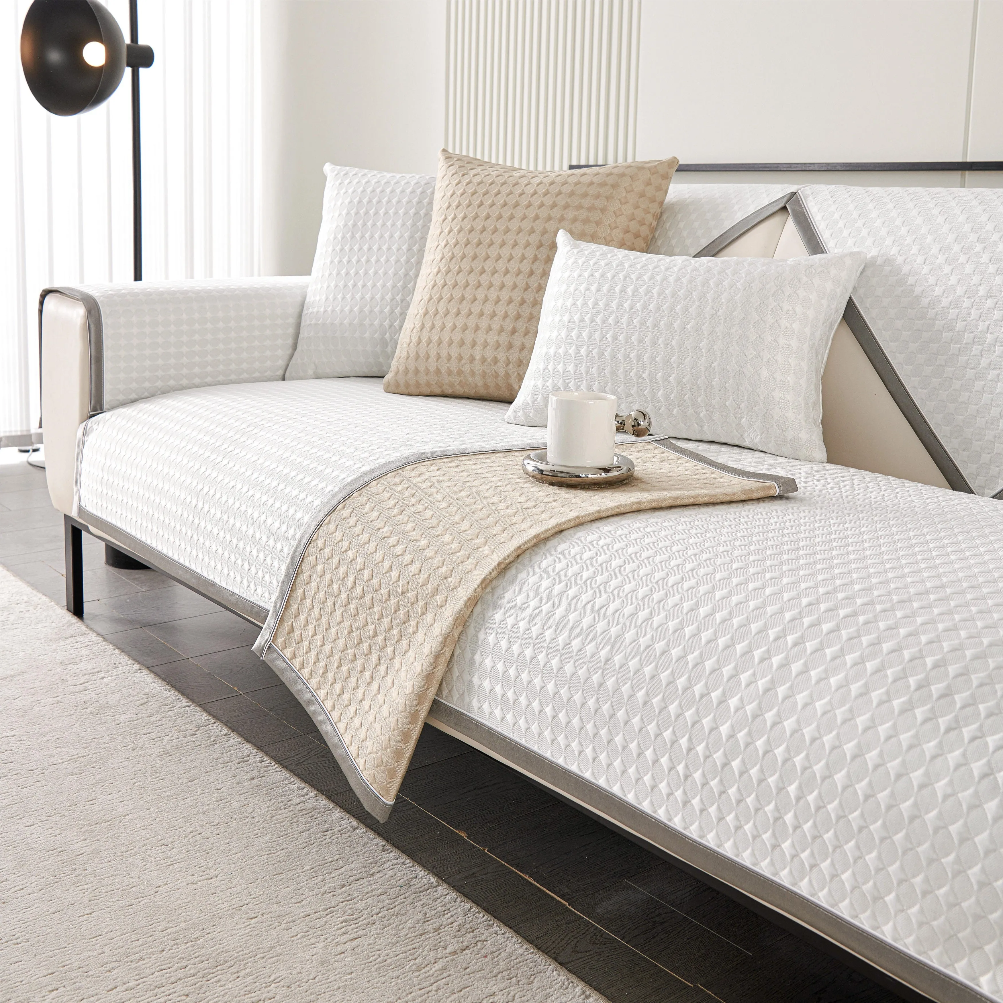 Diamond Summer Cooling Sofa Couch Cover