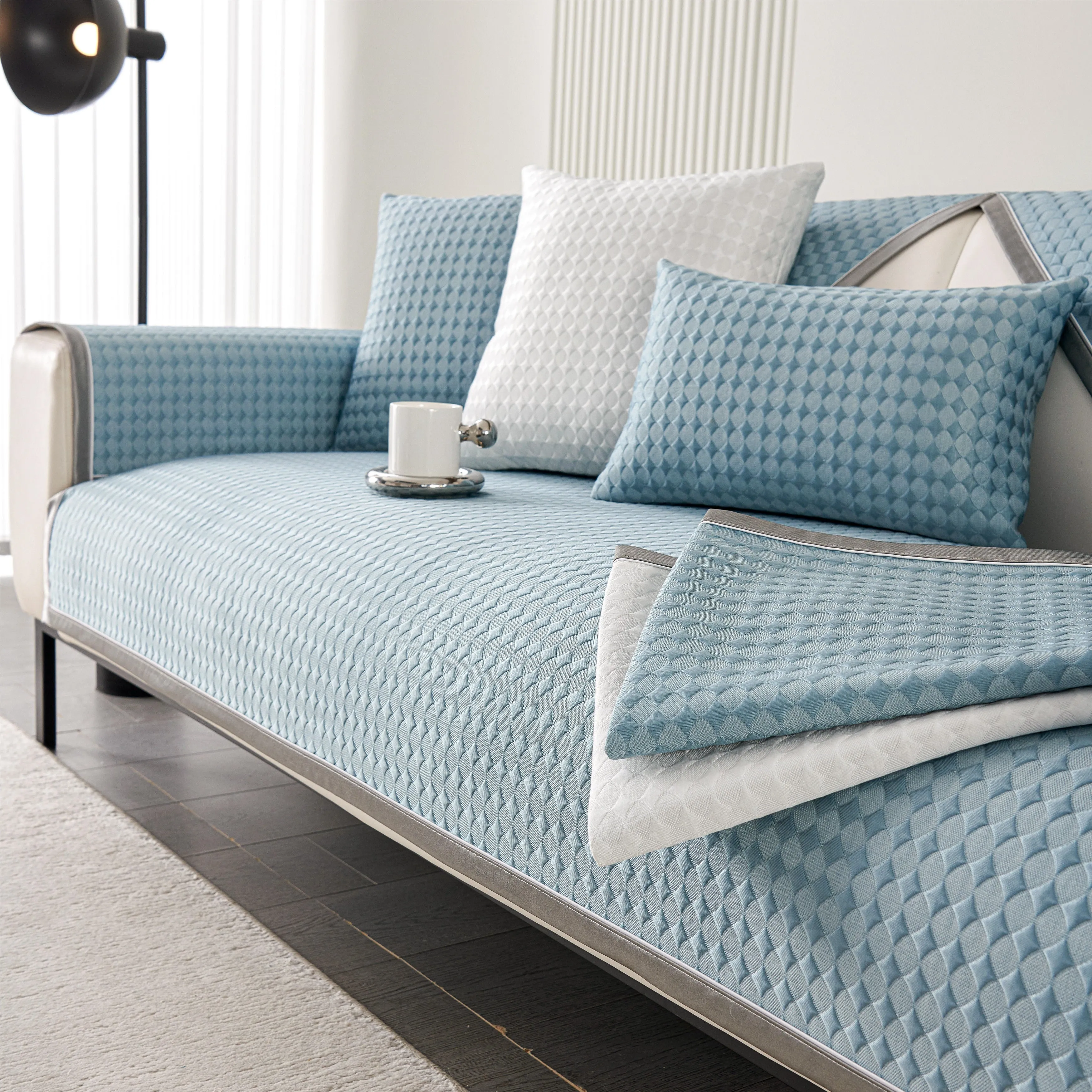 Diamond Summer Cooling Sofa Couch Cover