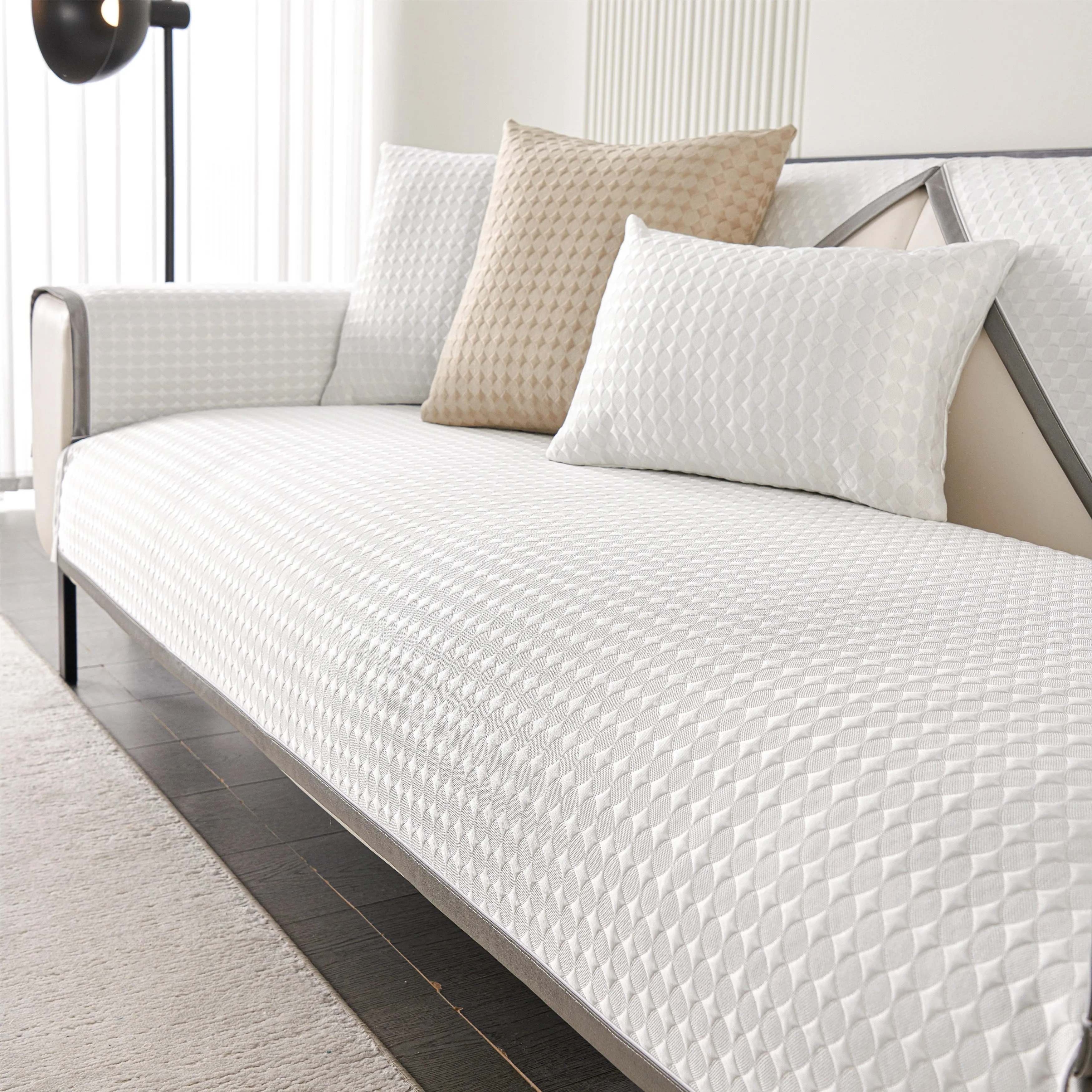 Diamond Summer Cooling Sofa Couch Cover