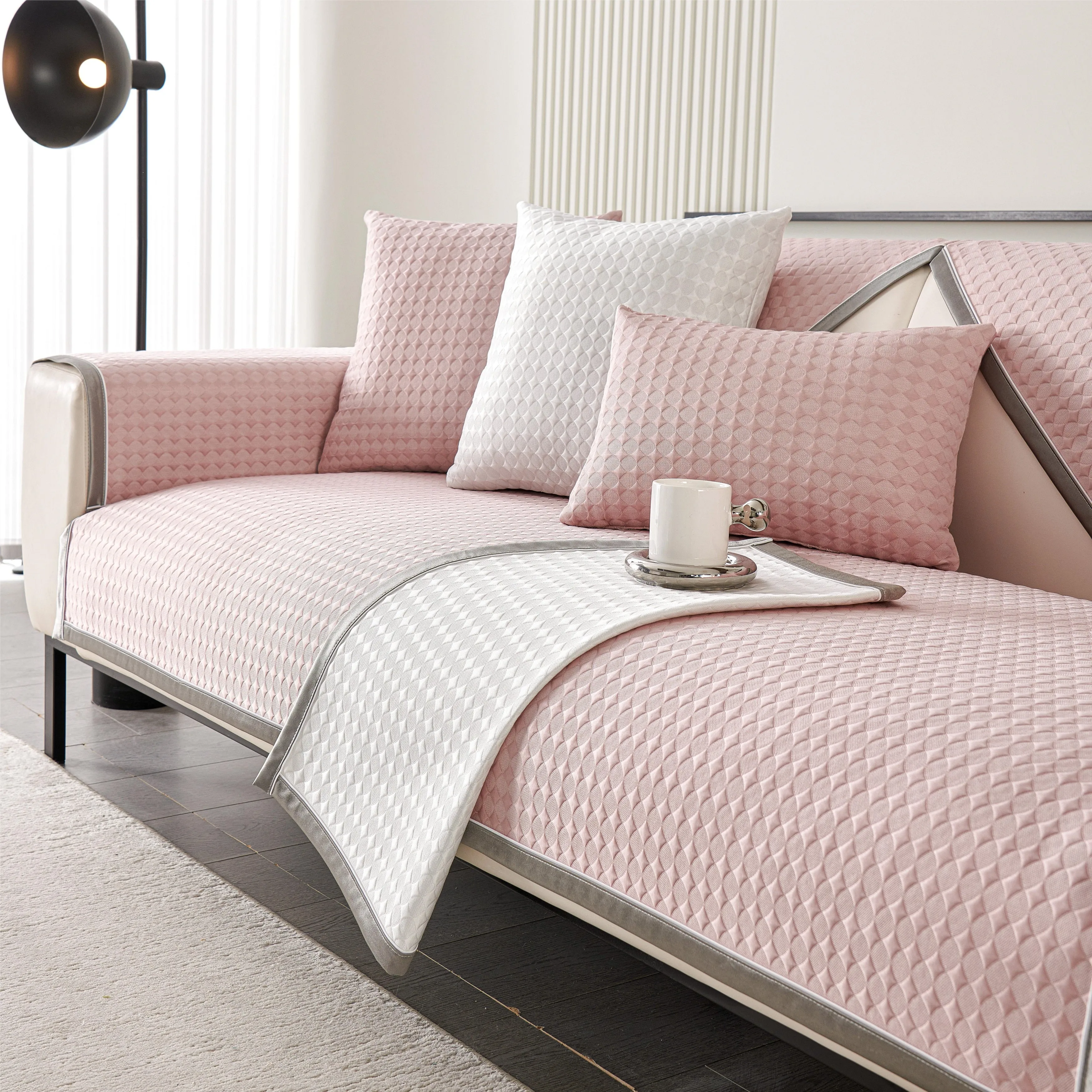 Diamond Summer Cooling Sofa Couch Cover