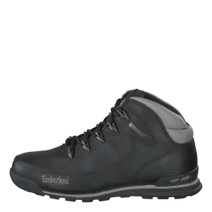 Euro Rock Hiker Black Full Grain