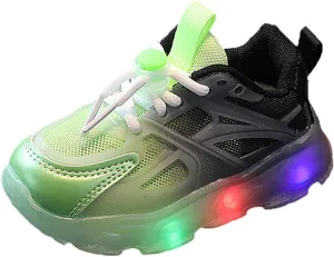 Fashion Light On LED Baby Shoes Casual Children Shoes Boy Sandals Soft Soled Kids Sport Shoes Newborn Booties