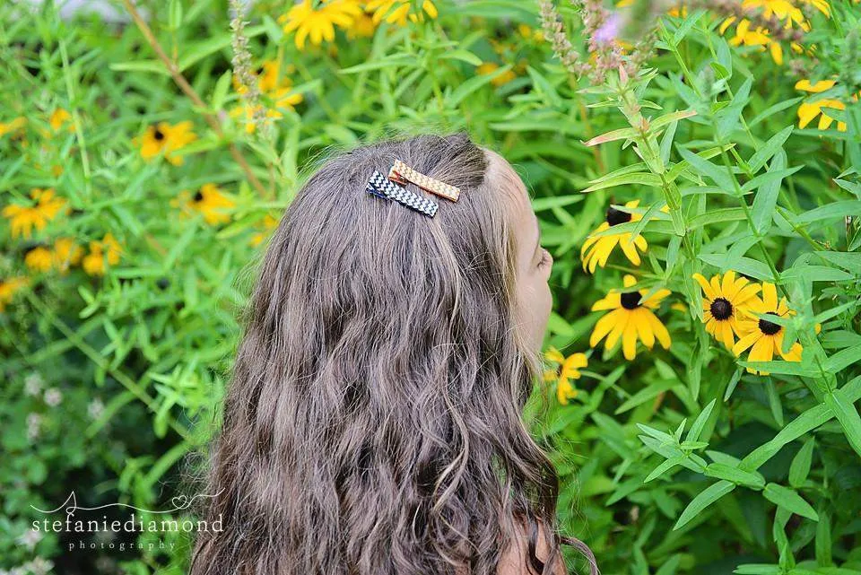 Hanukkah Simple Hair Clippies