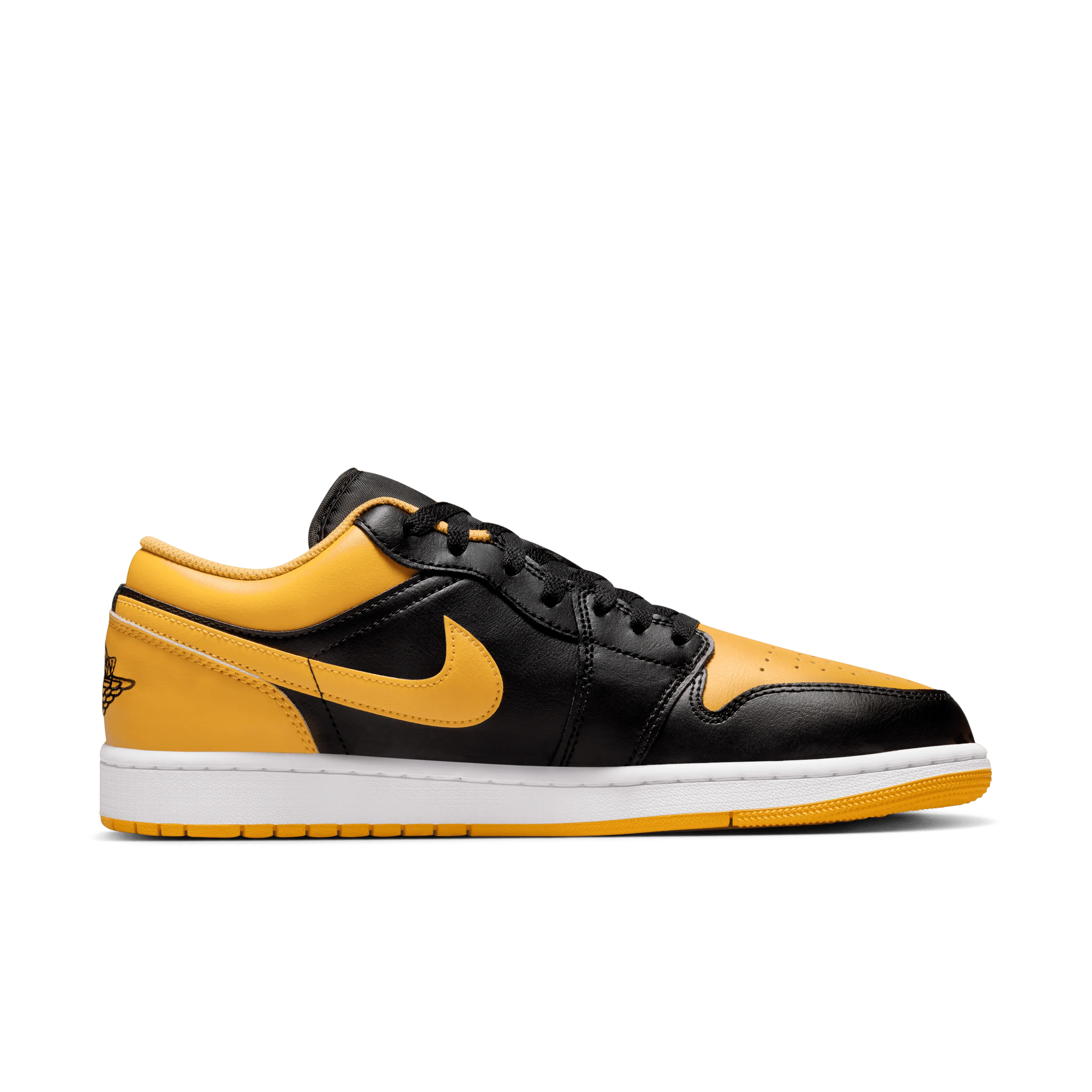 Jordan - Men - Air Jordan 1 Low - Black/Yellow Ochre