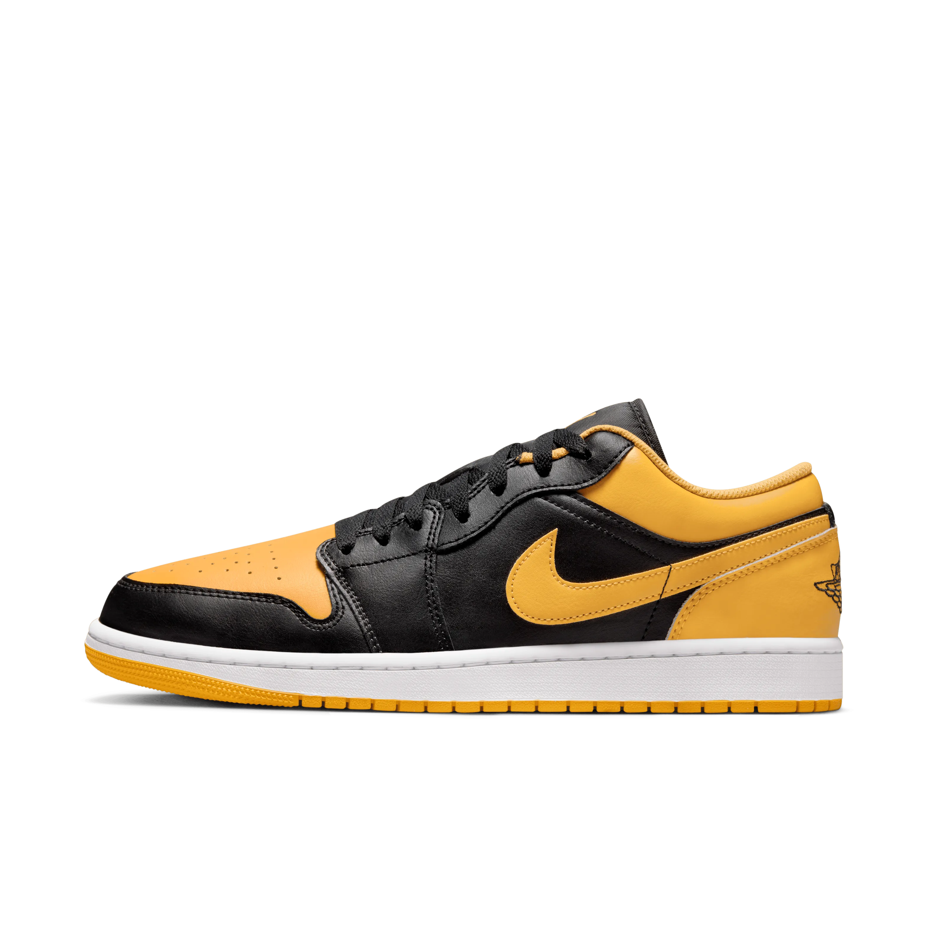 Jordan - Men - Air Jordan 1 Low - Black/Yellow Ochre