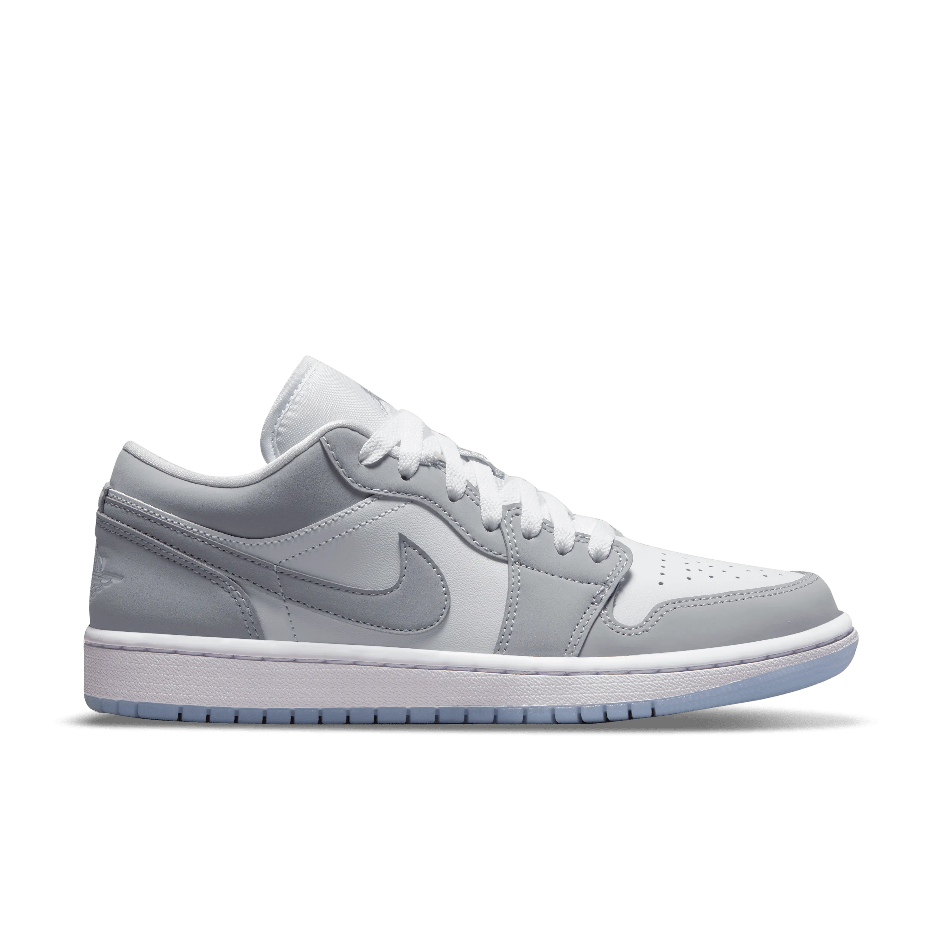 Jordan - Women - W Air Jordan 1 Low - White/Wolf Grey/Aluminum