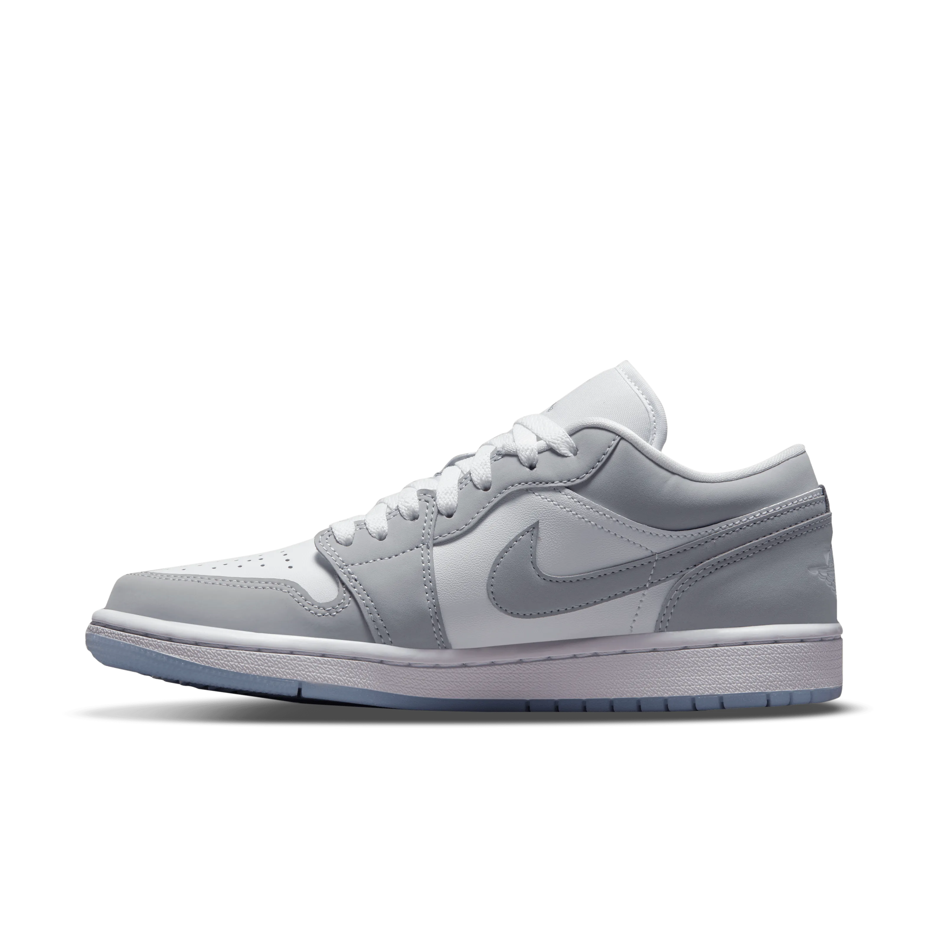 Jordan - Women - W Air Jordan 1 Low - White/Wolf Grey/Aluminum