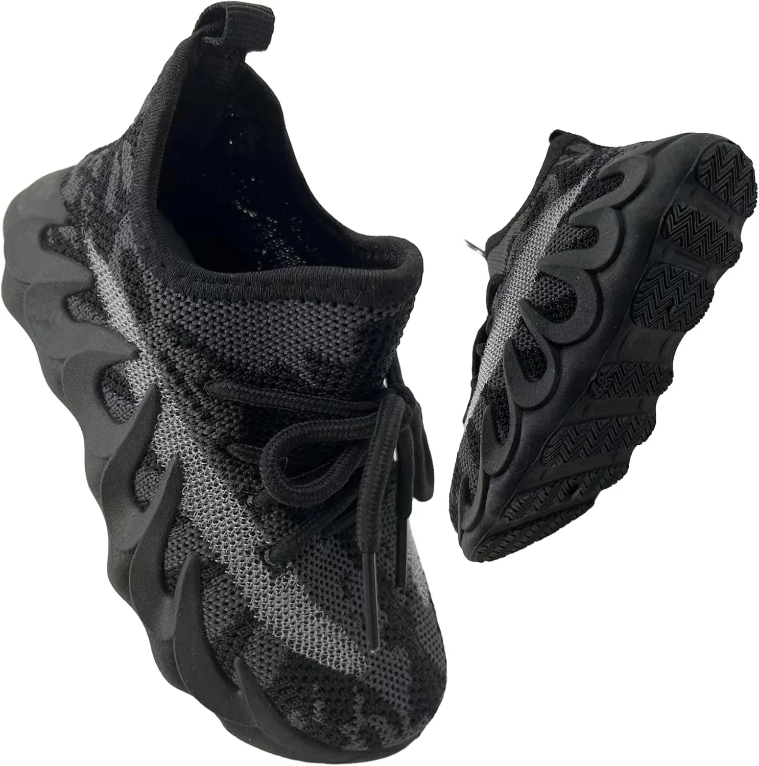 Kids Outdoor Sneakers Boys Non Slip Running Shoes Girls Walking Shoe Athletic Sports Tennis Shoes for Boys(Toddler/Little Kid/Big Kid)