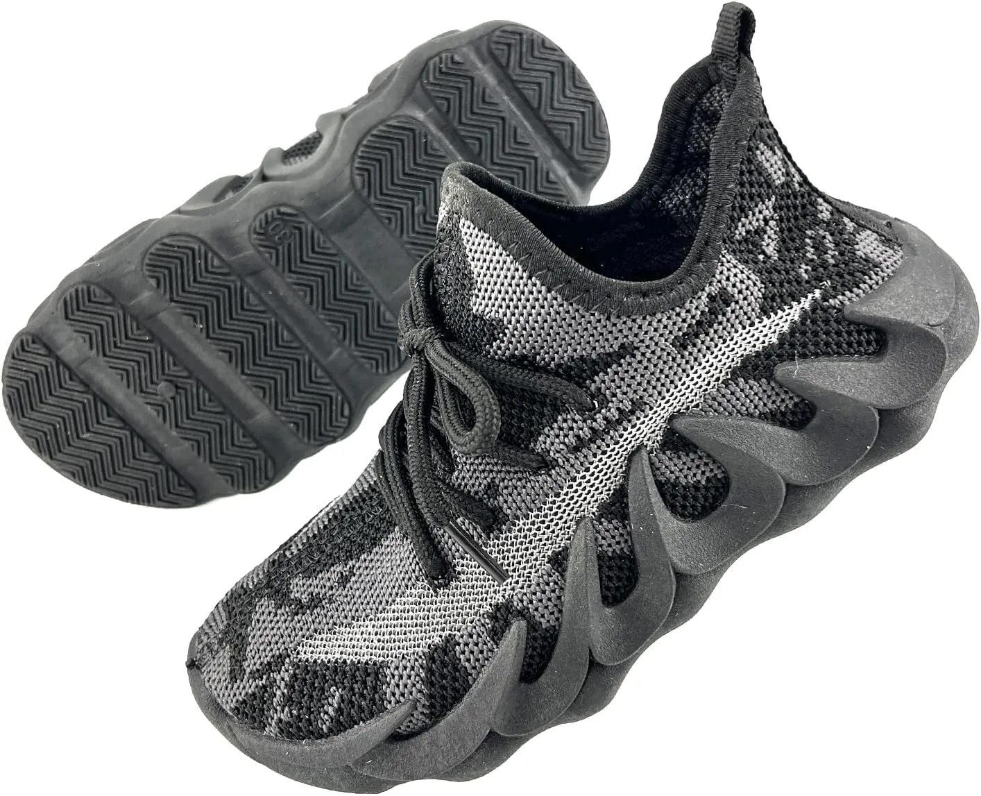 Kids Outdoor Sneakers Boys Non Slip Running Shoes Girls Walking Shoe Athletic Sports Tennis Shoes for Boys(Toddler/Little Kid/Big Kid)