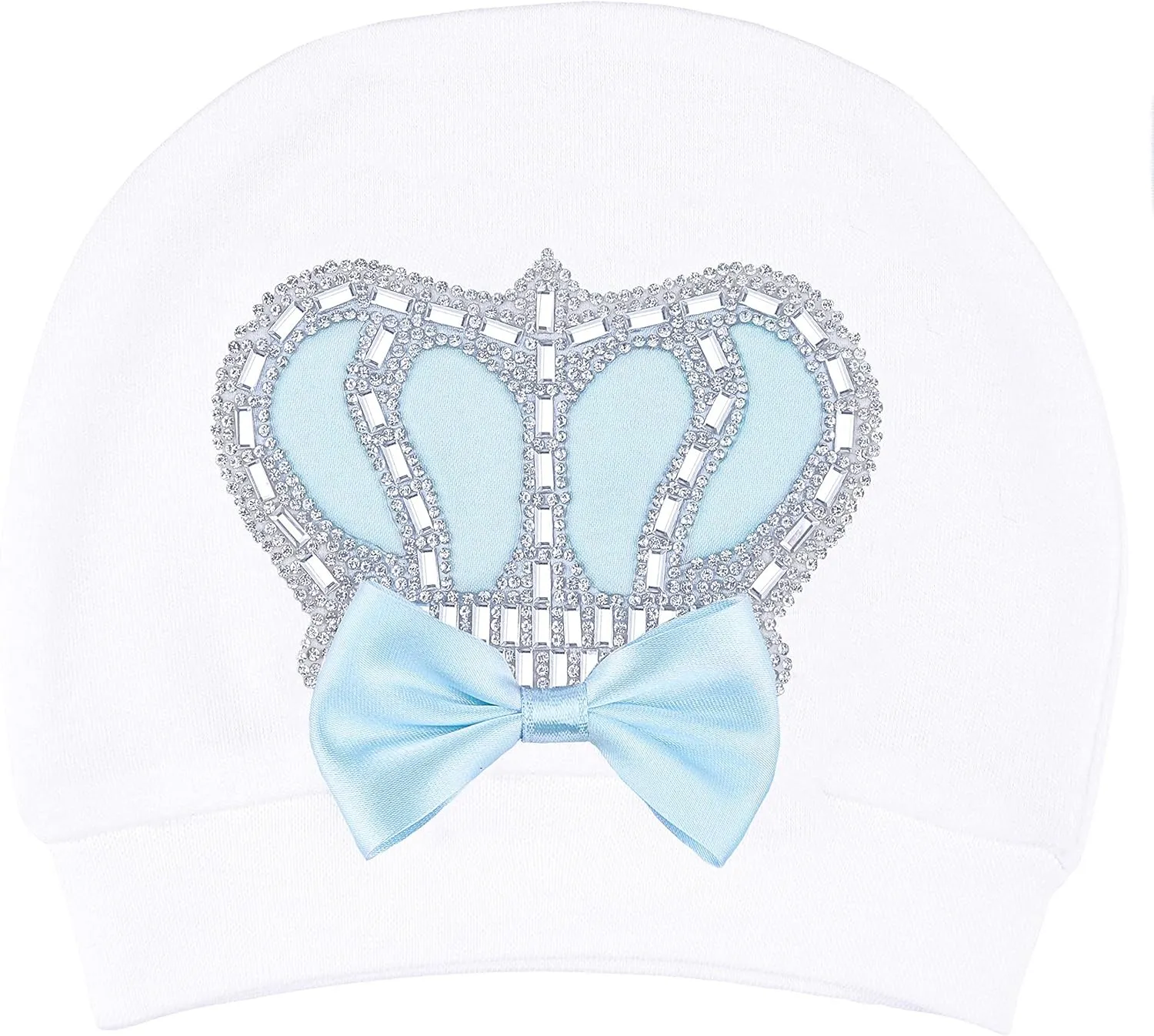 Lilax Baby Boy Newborn Crown Jewels Layette 4 Piece Gift Set
