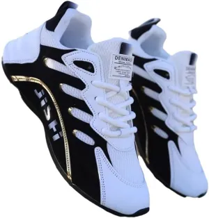 Men's DenimArt Fashion Running Shoes  Lightweight Non-Slip Sneakers | Hiking, Outdoor & Daily Wear | EVA Insole, Abrasion-Resistant