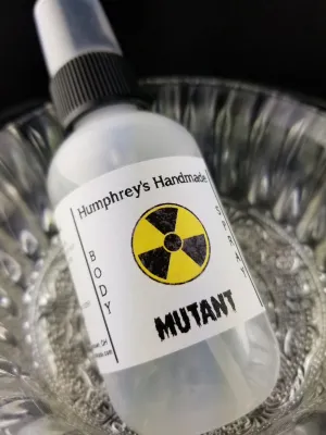MUTANT Body Spray | Lemon Lime | 2 oz 4 oz | Citrus Cologne