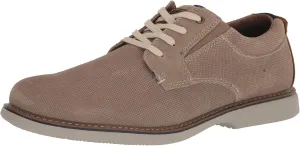 Nunn Bush Men's Otto Plain Toe Oxford Leather Lace Up with Lightweight Sole
