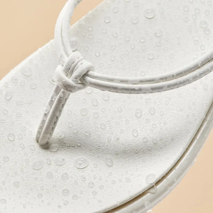 OluKai 'Aka White / White Women's Sandals