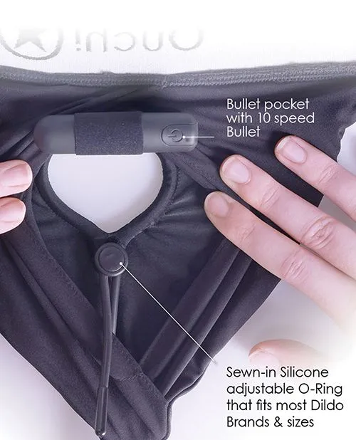 Ouch! Vibrating Strap On Boxer