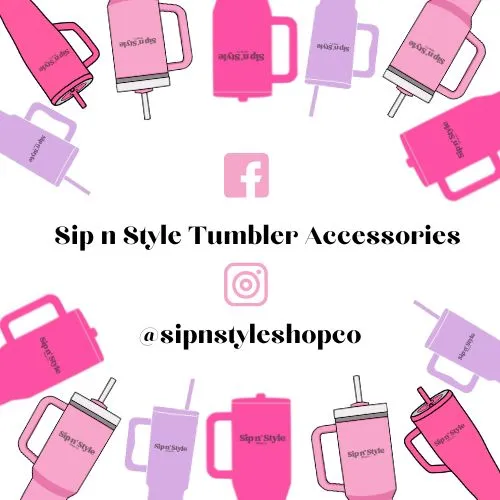 Pink Bling Bow | Fits: Stanley/Simple Modern/Brumate/Hydrojug