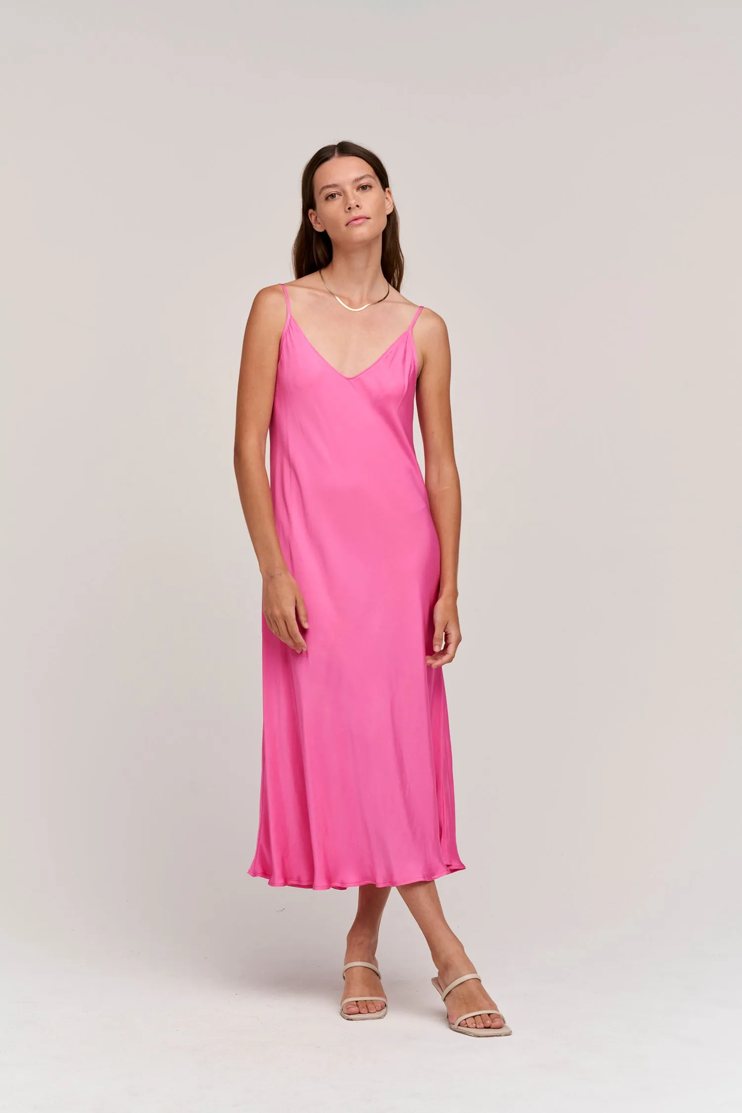 POPPY SLIP DRESS - CANDY