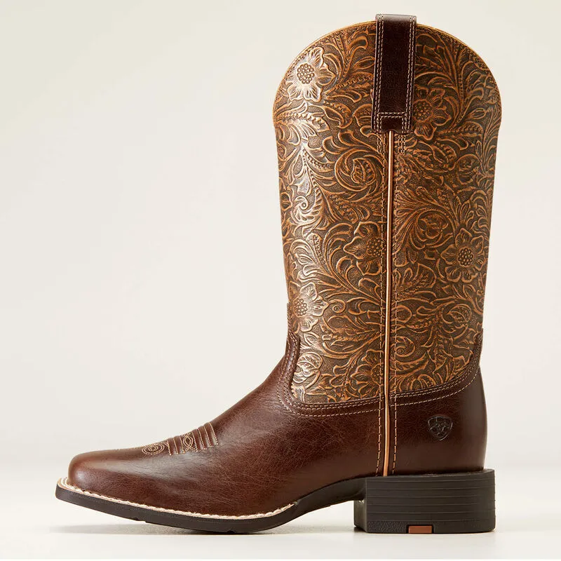 Round Up Woman's Wide Square Toe Western Boot | 10038420