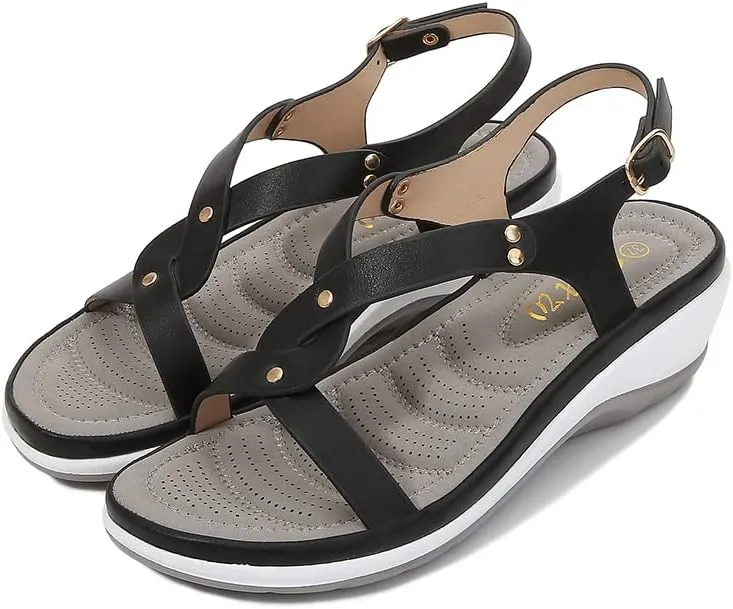 Samee704 Orthopedic Sandals for Women Belardy Sandals Soft Cushion Pr Soles Recovery Flip Flops Thong Slippers - Hot New