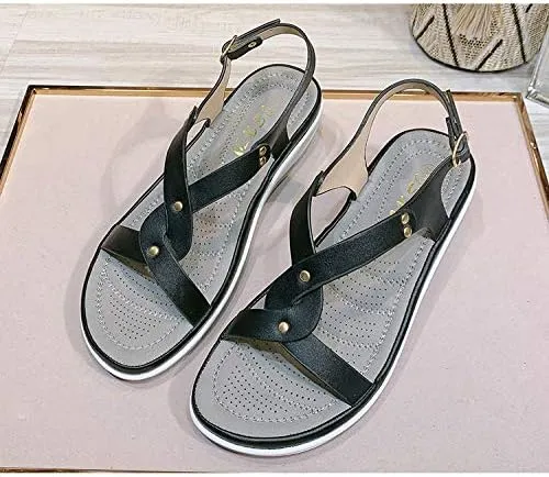 Samee704 Orthopedic Sandals for Women Belardy Sandals Soft Cushion Pr Soles Recovery Flip Flops Thong Slippers - Hot New