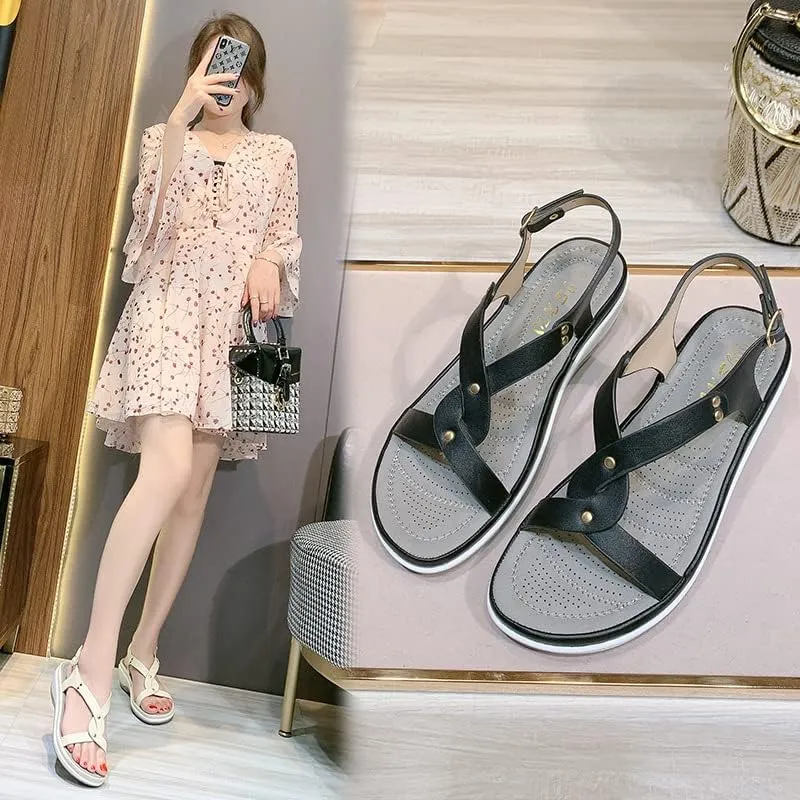 Samee704 Orthopedic Sandals for Women Belardy Sandals Soft Cushion Pr Soles Recovery Flip Flops Thong Slippers - Hot New