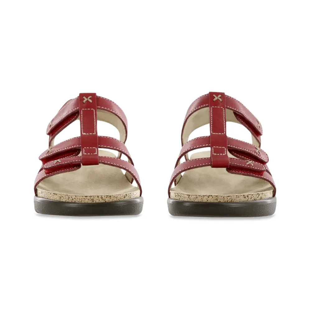 SAS Sorrento Red Sandal (Women's)