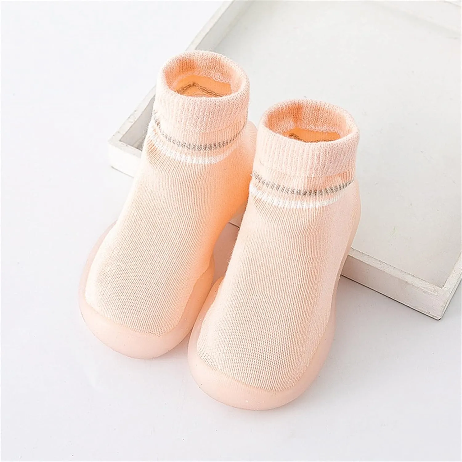 Shoes for Kids,Shoes for Kids Sock Shoes Anti-Slip Fuzzy Slipper Soft Indoor Boy Shoes 0-3 Years