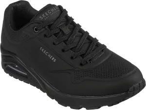Skechers Men's Uno-Stand On Air Sneaker, Black/Black, 7 Wide