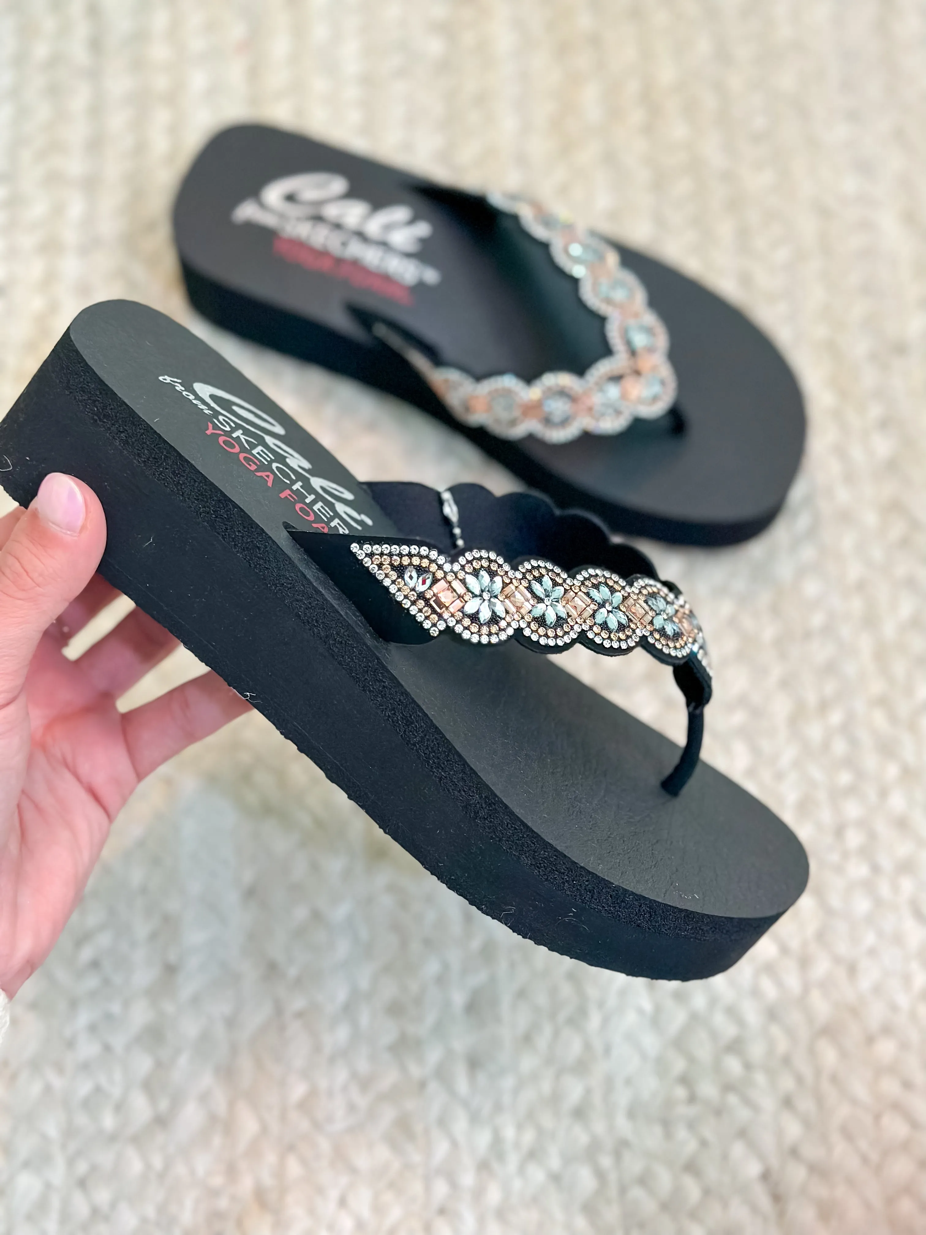 Skechers Vinyasa Happy Spring Black