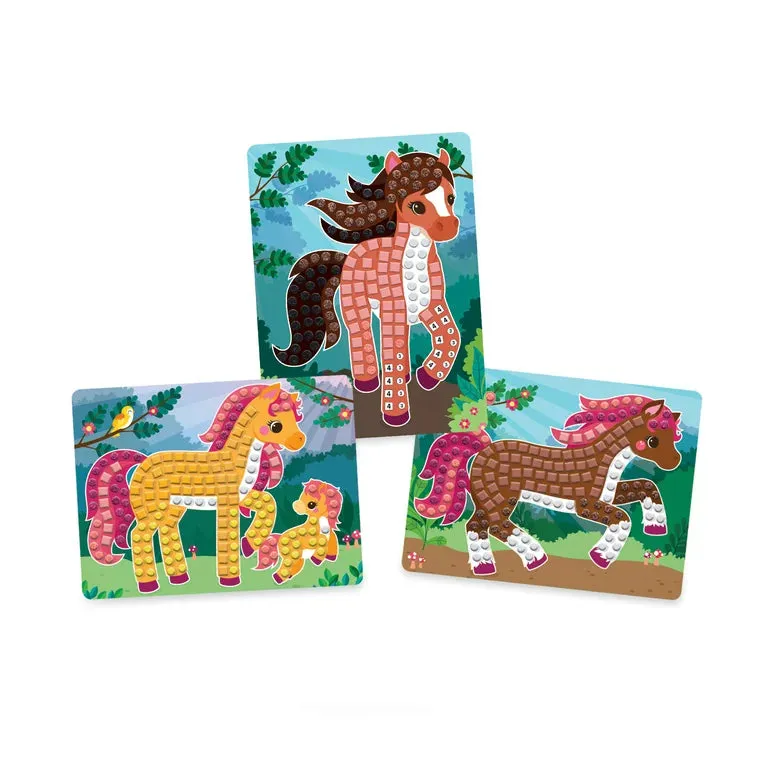 Sticky Mosaics Travel Pack: Horses