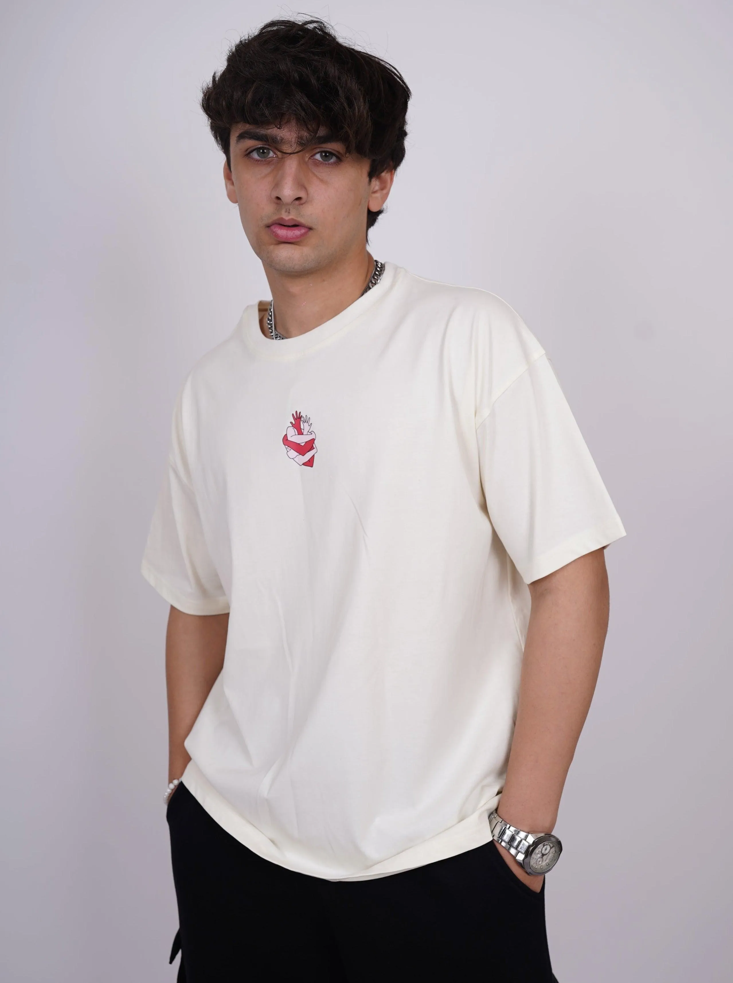 Tell Them You Love Them Drop:Sleeved Tee   For Men and Women
