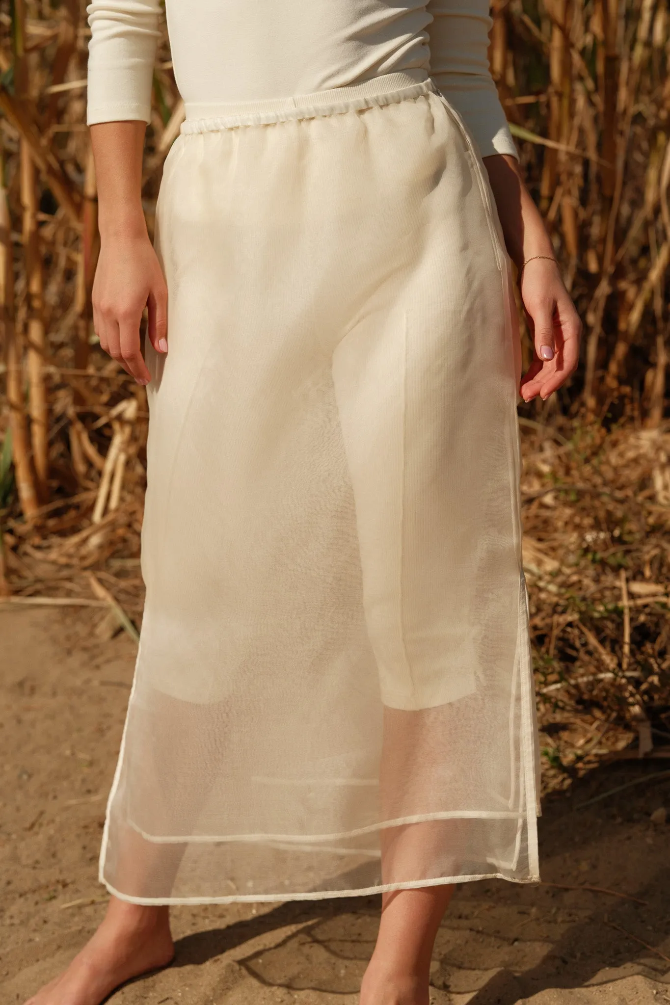 The Organza Simple Skirt
