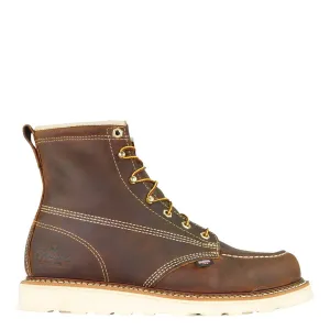 Thorogood Men's 6" American Heritage Trail Crazy Horse Moc Toe Work Boots
